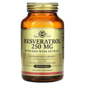 Solgar Resveratrol 250 mg 60 viên 033984024847