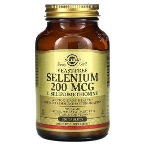 Solgar Selenium Yeast-Free 200 mcg 250 viên 033984025585
