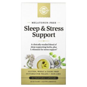 Solgar Sleep & Stress Support 30 viên 033984303195