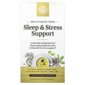 Solgar Sleep & Stress Support 60 viên 033984303201