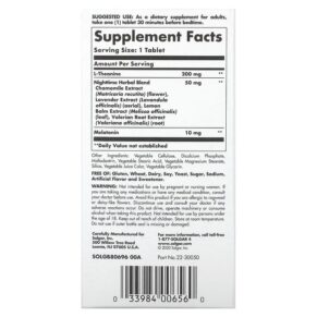 Solgar Sleep Triple Action 60 Tri-Layered Tablets 033984006560