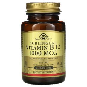 Solgar Sublingual Vitamin B12 1.000 mcg 250 viên 033984032309