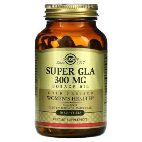 Solgar Super GLA Borage Oil Women's Health 300 mg 60 viên 033984026766
