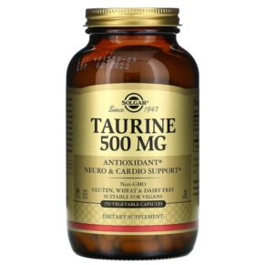 Solgar Taurine 500 mg 250 viên 033984027022