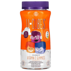 Solgar U-Cubes Children's Vitamin C Orange & Strawberry 90 viên 033984595989