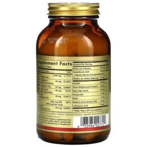 Solgar Ultimate B+C Complex 90 Tablets 033984027725