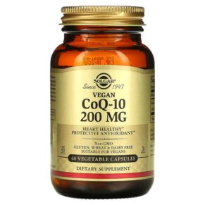 Solgar Vegan CoQ-10 200 mg 60 viên 033984009493