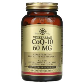 Solgar Vegetarian CoQ-10 60 mg 180 viên 033984009387