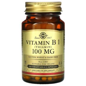 Solgar Vitamin B1 100 mg 100 viên 033984029507