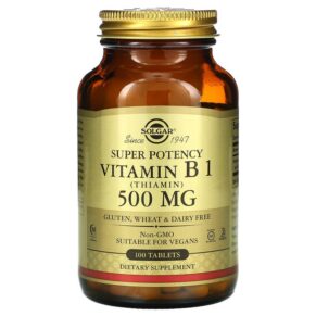Solgar Vitamin B1 500 mg 100 viên 033984029804