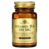 Solgar Vitamin B6 100 mg 100 viên 033984031203
