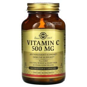 Solgar Vitamin C 500 mg 100 viên 033984032606