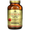 Solgar Vitamin C Natural Cran-Raspberry 500 mg 90 viên 033984004085
