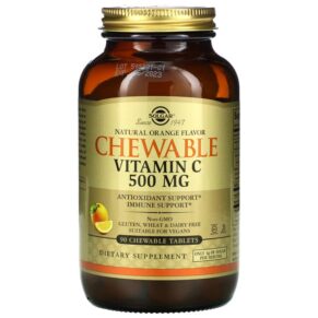 Solgar Vitamin C Natural Orange 90 viên 033984004078