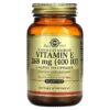 Solgar Vitamin E Naturally Sourced 268 mg (400 IU) 100 viên 033984035218