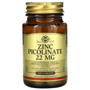 Solgar Zinc Picolinate 100 viên 033984037250