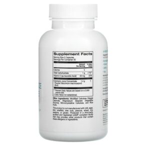 Solumeve Cranberry Juice Concentrate plus Vitamin C 60 Veggie Capsules 898220019670