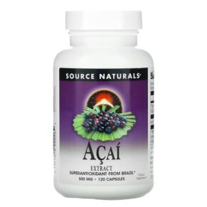 Source Naturals Acai Extract 500 mg 120 viên 021078020264