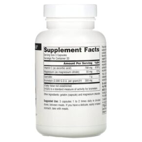 Source Naturals Activated Quercetin 100 Capsules 021078016908
