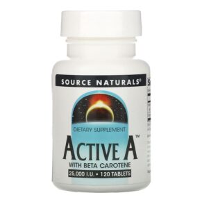 Source Naturals Active A 25.000 IU 120 viên 021078008255