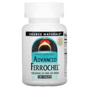 Source Naturals Advanced Ferrochel 180 viên 021078014560