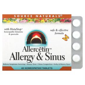 Source Naturals Allercetin Allergy & Sinus 48 viên 021078011965