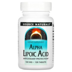 Source Naturals Alpha Lipoic Acid 100 mg 120 viên 021078001553