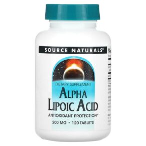 Source Naturals Alpha Lipoic Acid 200 mg 120 viên 021078003960