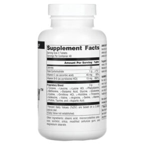 Source Naturals Amino Day 1.000 mg 120 Tablets 021078001843