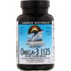 Source Naturals Arctic Pure Omega-3 1125 Enteric Coated Fish Oil 1.125 mg 60 viên 021078024880