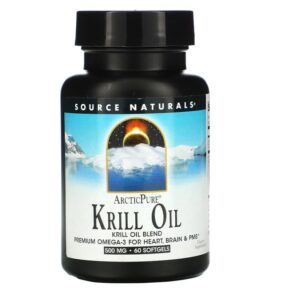 Source Naturals ArcticPure Krill Oil 500 mg 60 viên 021078021650