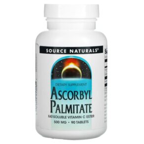 Source Naturals Ascorbyl Palmitate 500 mg 90 viên 021078013761