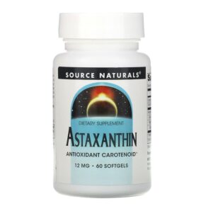 Source Naturals Astaxanthin 12 mg 60 viên 021078026891
