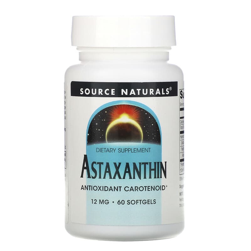 Source Naturals Astaxanthin 12 mg 60 Softgels 1 Source Naturals Astaxanthin 12 mg 60 viên 021078026891