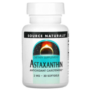 Source Naturals Astaxanthin 2 mg 30 viên 021078019541