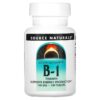 Source Naturals B-1 Thiamin 100 mg 100 viên 021078004073