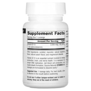 Source Naturals B-12 2.000 mcg 100 Lozenges 3 Source Naturals B-12 2.000 mcg 100 Lozenges 021078004189