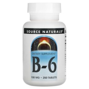 Source Naturals B-6 100 mg 250 viên 021078004141