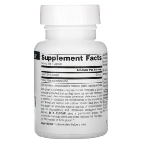 Source Naturals Beta Glucan 100 mg 30 Capsules 3 Source Naturals Beta Glucan 100 mg 30 Capsules 021078017585