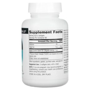 Source Naturals Black Seed Oil 120 Softgels 021078027577