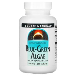 Source Naturals Blue-Green Algae 500 mg 200 viên 021078001737