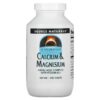Source Naturals Calcium & Magnesium 300 mg 250 viên 021078003045