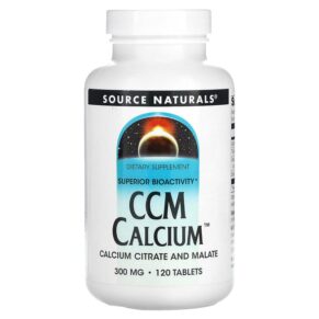 Source Naturals CCM Calcium 300 mg 120 viên 021078009597