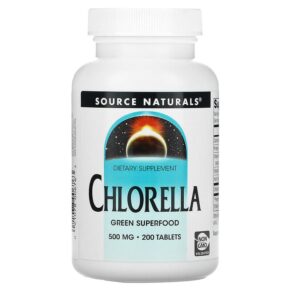 Source Naturals Chlorella 500 mg 200 viên 021078006763