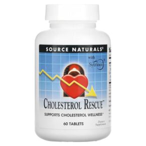 Source Naturals Cholesterol Rescue 60 viên 021078017813