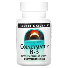 Source Naturals Coenzymated B-3 25 mg 60 viên 021078009375