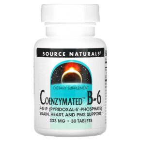 Source Naturals Coenzymated B-6 333 mg 30 viên 021078021957