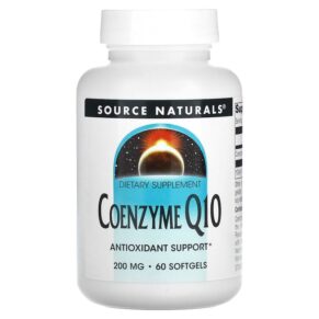 Source Naturals Coenzyme Q10 200 mg 60 viên 021078015345