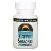 Source Naturals Copper Sebacate 22 mg 120 viên 021078008842