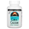 Source Naturals Coral Calcium 300 mg 120 viên 021078015635